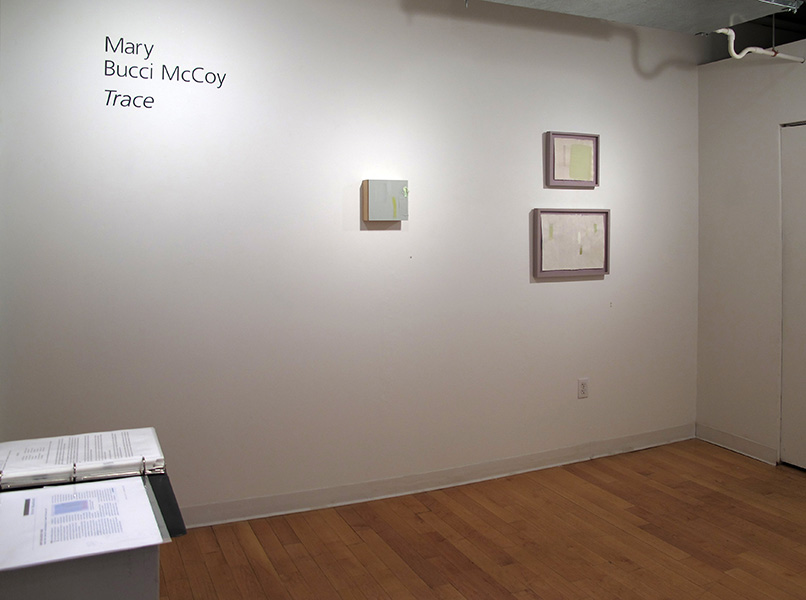 Trace installation view